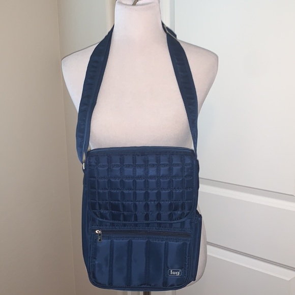 LUG BRAND NEW MOPED FLAP QUILTED CROSSBODY BAG - Picture 2 of 11